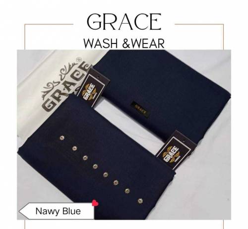 mens wash and wear unstitched suit 