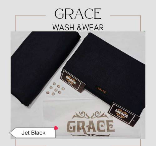 mens wash and wear unstitched suit 