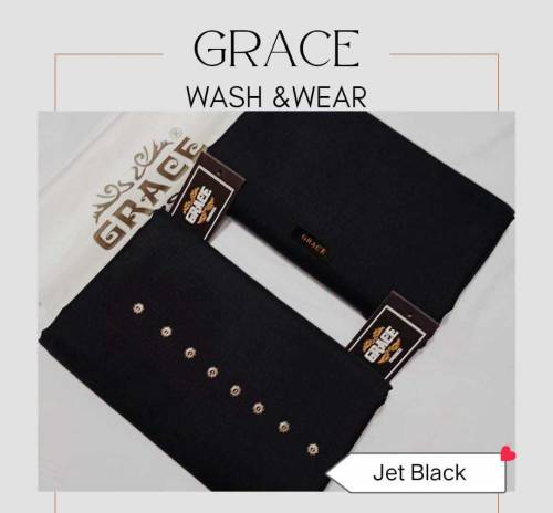 mens wash and wear unstitched suit 
