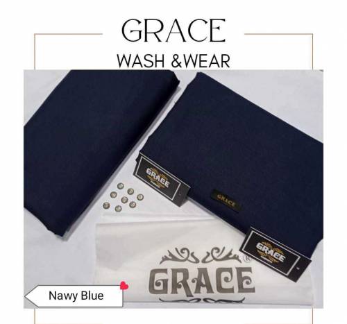 mens wash and wear unstitched suit 
