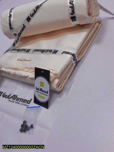 men's unstitched gull Ahmad cotton sotton plain suit 