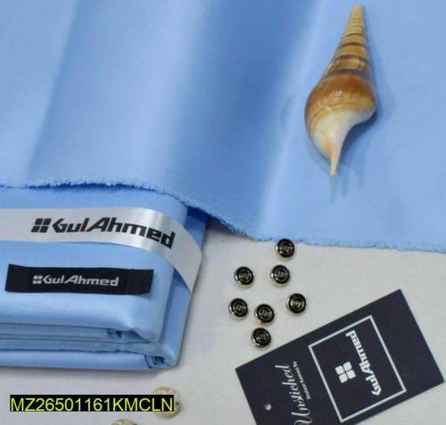 men's unstitched gull Ahmad cotton sotton plain suit 