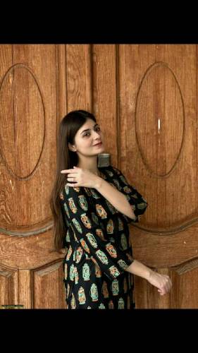 2 pices lown fabric print shirt & Trusr