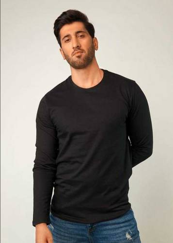Plain full sleeve T-shirt Pack of 1-5🔥Free delivery 🚚