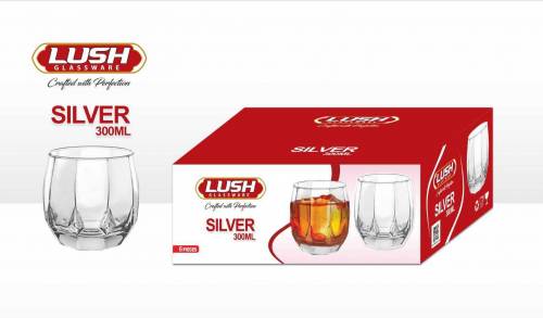 Lush Glass Set of 6pcs 