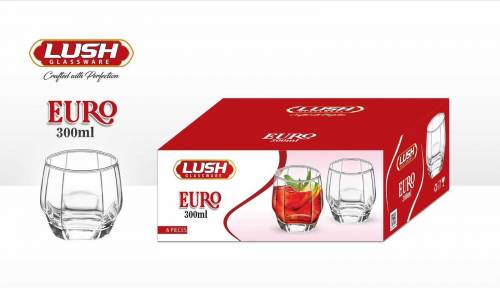 Lush Glass Set of 6pcs 
