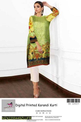 •  Fabric: Karandi•  Pattern: Printed•  Shirt: Printed•  Cutting: Shir