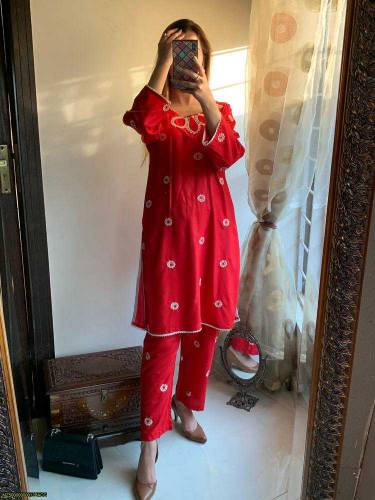 ARABIC LAWN EMBROIDERED SUIT