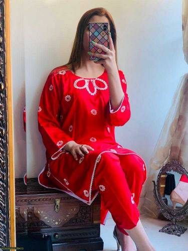 ARABIC LAWN EMBROIDERED SUIT