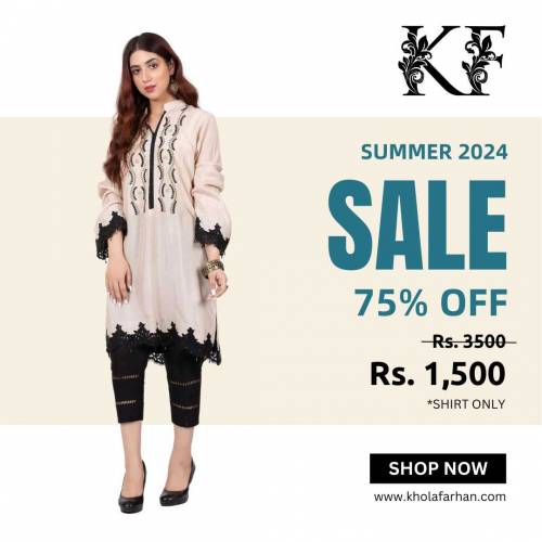 # Khola Farhan Brand # Printed Shirts Available 