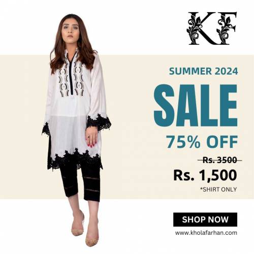 # Khola Farhan Brand # Printed Shirts Available 