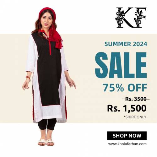 # Khola Farhan Brand # Printed Shirts Available 