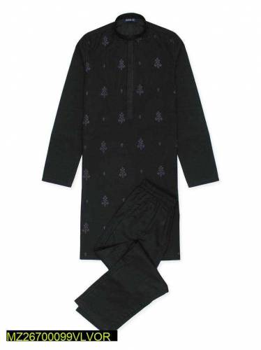 kids cotton Embroidered kurta Shalwar
