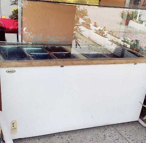 ice cream counter