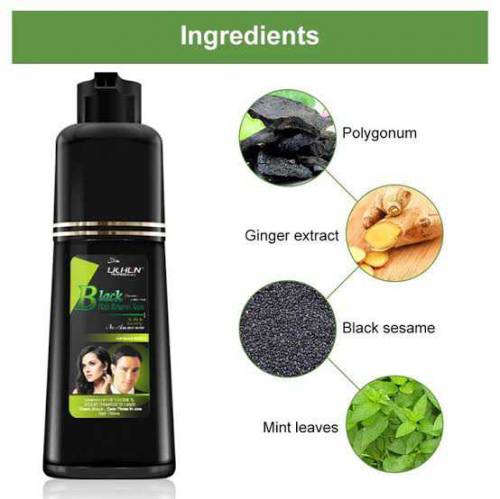 imported lichen hair color shampoo (200 ml) Men & women's both 