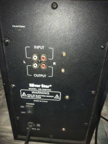 silver star Bluetooth speaker 