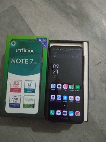 Infinix note 7 Lite 128gb 4gb urgent sale