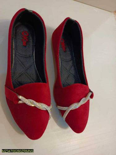 Woman 's Velvet Formal Pumps