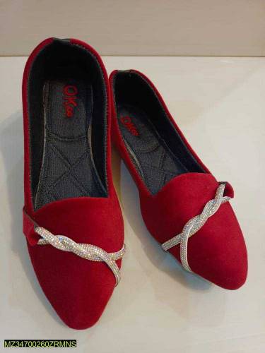Woman 's Velvet Formal Pumps