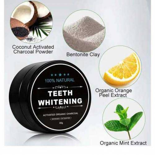 teeth whitening charcoal powder 