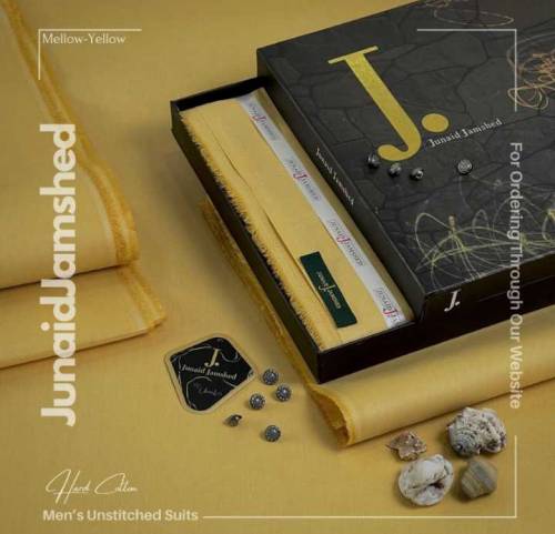 Junaid Jamshed Cotton Men's Unstitched Cotton 14 Color Available hai