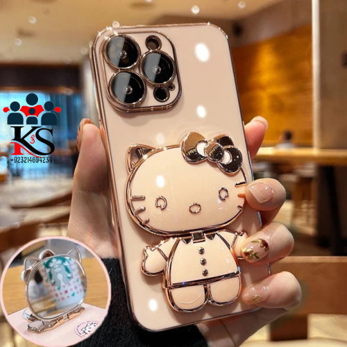 Hello Kitty Making up Mirror Phone Case