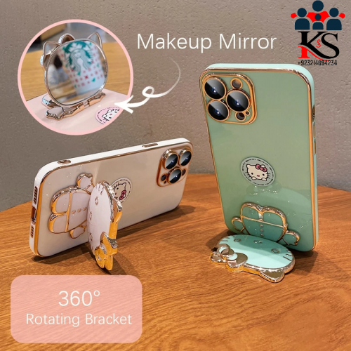 Hello Kitty Making up Mirror Phone Case