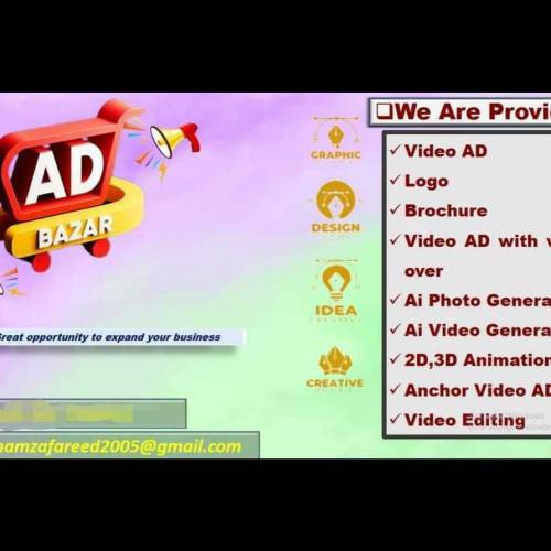 Video editor and creative designer