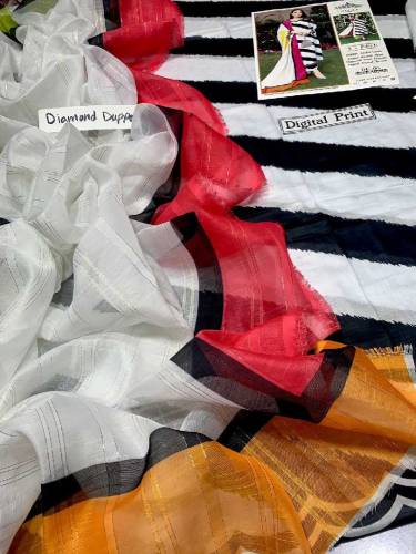 Bin Ashraf Lawn 3pc Collection 