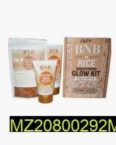 BNB Rice Whitening Glowing Kit Pack Of 3 All Pakistan DC free 🤩🥳