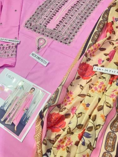 ORIGINAL Embroidery Asling fine Airjet Lawn