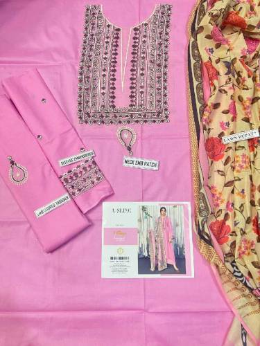 ORIGINAL Embroidery Asling fine Airjet Lawn