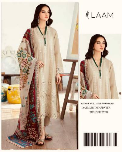 ORIGINAL Embroidery Asling fine Airjet Lawn