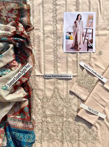 ORIGINAL Embroidery Asling fine Airjet Lawn