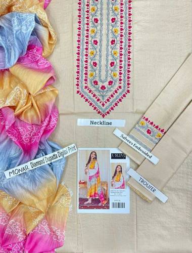 ORIGINAL Embroidery Asling fine Airjet Lawn