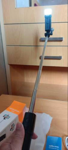 Selfie Stick Tripod With Led Light