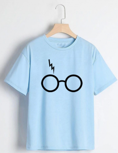 1 PC unisex stitched cotton plain T - shirt 