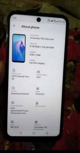 oppo reno 8 pro plus Korean kit
