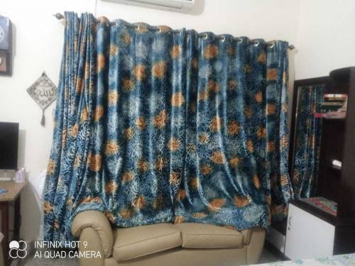 curtains velvet material 