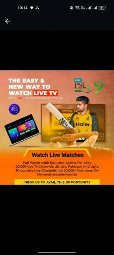 IPTV Account 1 Year 