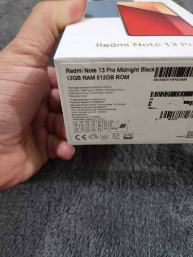 redmi note 13pro 12 512 