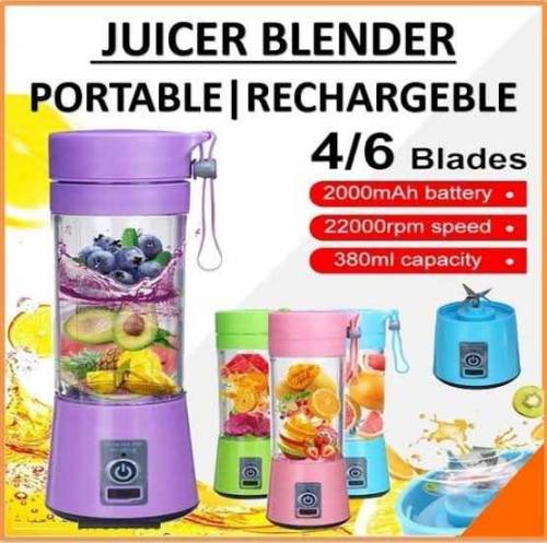 Rechargeable Juicer Blender 380ml