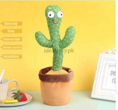 Cute Dancing and Talking Cactus Toy