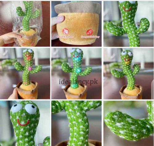 Cute Dancing and Talking Cactus Toy