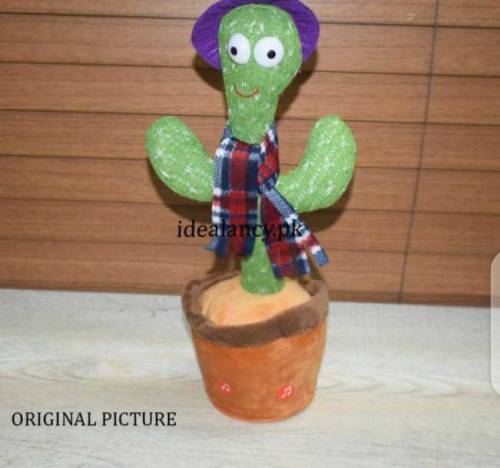 Cute Dancing and Talking Cactus Toy