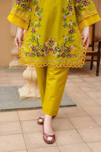 Heavy Embroidery 2pcs