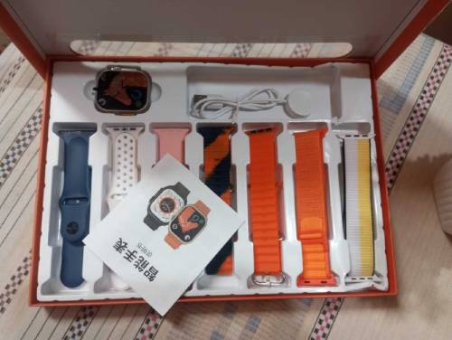 7 in 1 straps silicone smart watch