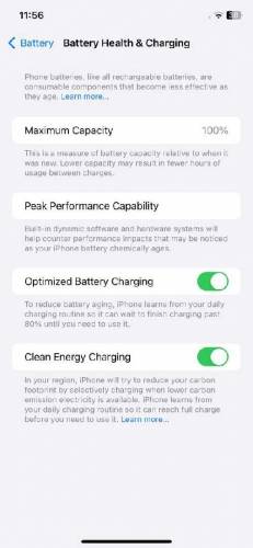 Iphone 12 jv 100 Battery Health 