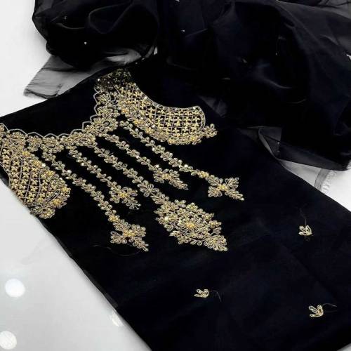 2Pcs women's unstitched suit 