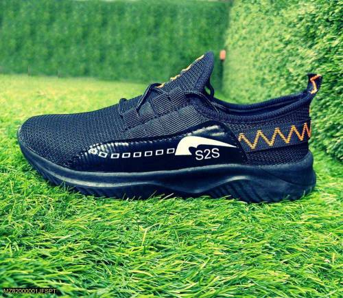 Mens Running Walking Casual Shoes -JF015, Black